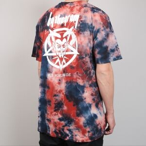 HUF x Ty Dolla Sign 420 Collab Tie Dye Shirt - Size M